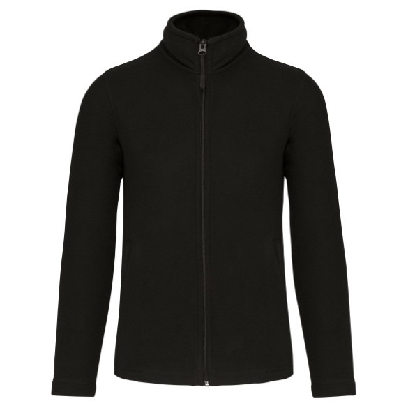 Zip-through microfleece jacket