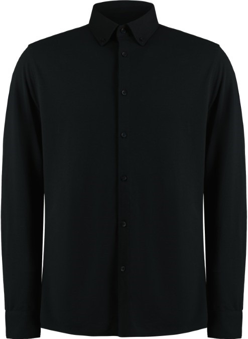 Long sleeve Superwash&#174; 60&#176; piqu&#233; shirt (tailored fit)