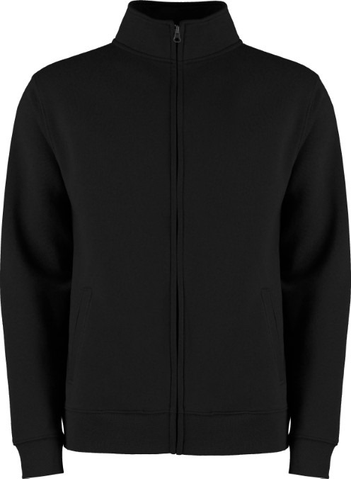 Regular fit zipped sweatshirt