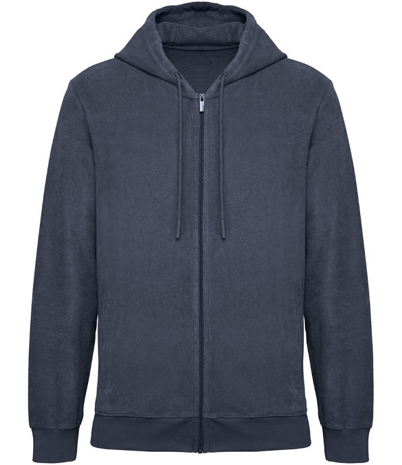 Native Spirit Terry Towel Full Zip Hooded Sweatshirt