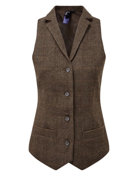 Women&#39;s herringbone waistcoat