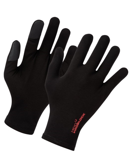 Touch gloves, powered by HeiQ Viroblock (one pair)