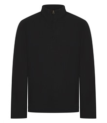 Premium piqu? 1/4-zip top