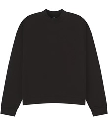 Casual Premium Combed 450 Boxy Oversized Extended Neck Sweatshirt