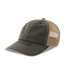 Atlantis Teon 6 Panel Unstructured Low Profile Mid Visor Pigment Dyed Recycled Trucker Cap