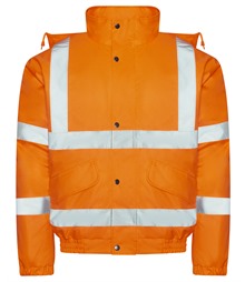 High visibility bomber jacket