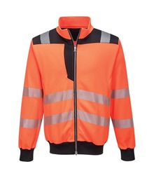 PW3 Hi-Vis Zip Sweatshirt