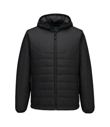 Professional Hooded Insulated Baffle Jacket