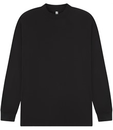 Casual Ringspun Combed 180 Oversize Extended Neck Long Sleeve Tall T