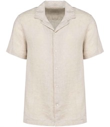 Spasso Short Sleeve Linen Shirt