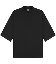 Casual Ringspun Combed 220 Oversize Extended Neck Half Sleeve T