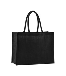 Natural starched jute classic shopper