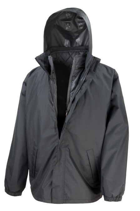 Core 3-in-1 jacket with quilted bodywarmer