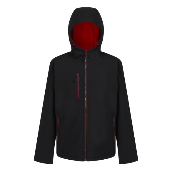 Navigate 2-layer hooded softshell jacket