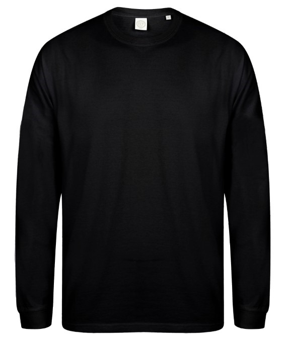 Unisex drop shoulder slogan top