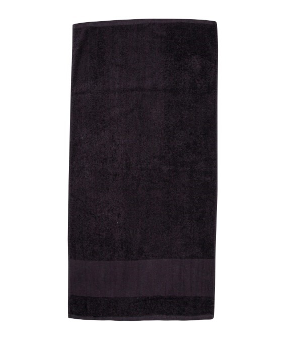 Printable border bath towel