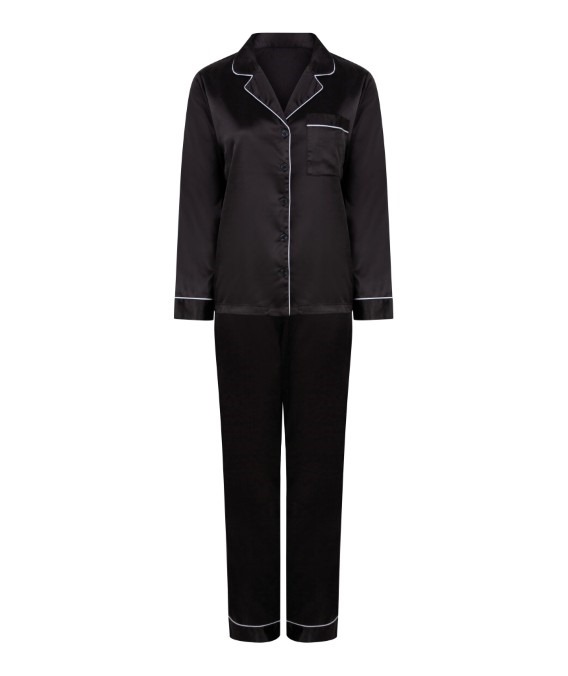 Women&#39;s satin long pyjamas