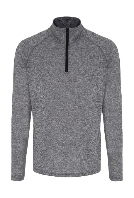 TriDri&#174; long sleeve performance &#188; zip
