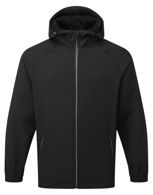 Hooded 2-layer softshell jacket