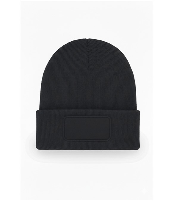 Rectangular Patch Beanie