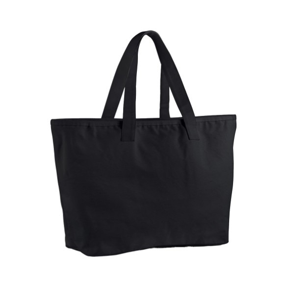 Oversized heavy duty canvas tote bag