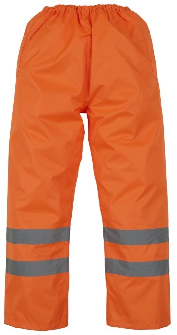 Hi-vis waterproof overtrousers (HVS462)