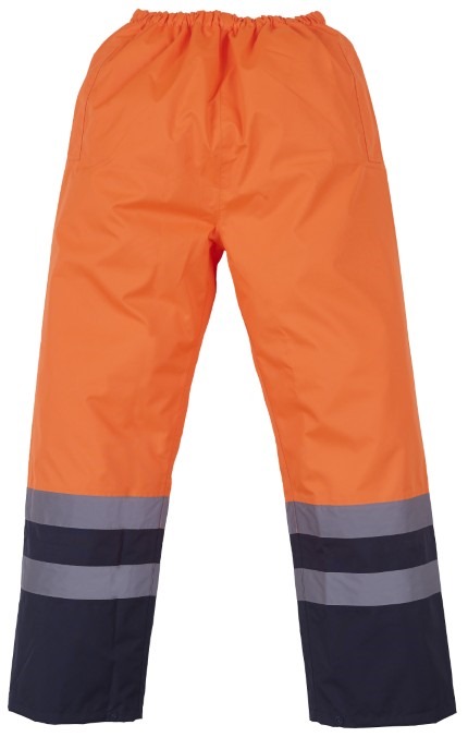 Hi-vis waterproof overtrousers (HVS463)