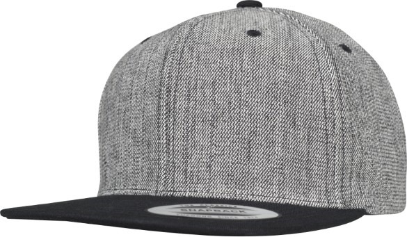 Melange solid snapback (6089MS)