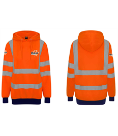 Rose Tree Hi Visibility Hoodie