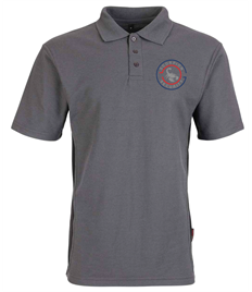 "Admin" Two tone Polo Shirt