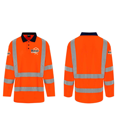 Rose Tree Hi Visibility Long Sleeve T-Shirt