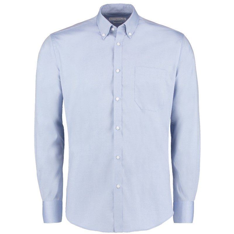 Kustom Kit Slim Fit Premium Oxford Shirt (KK113) - Logo Studio Workwear