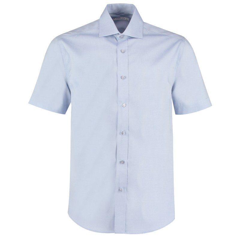 Kustom Kit Executive Primium Oxford Shirt Short Sleeve (KK117) - Logo ...