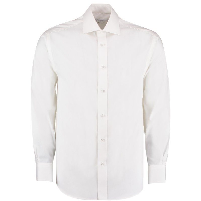 Kustom Kit Executive Premium Oxford Shirt Long Sleeve (KK118) - Logo ...