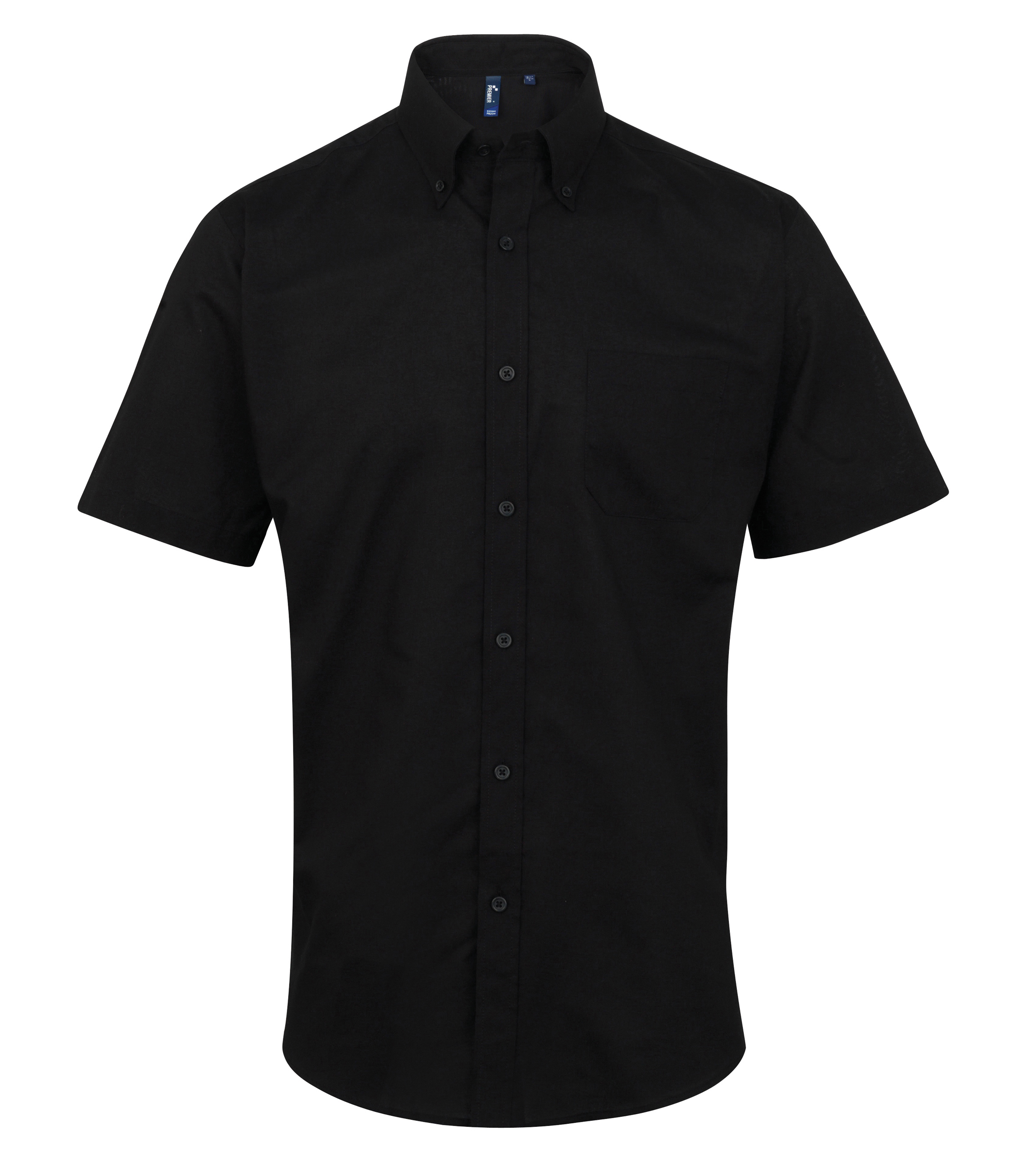 Premier Signature Short Sleeve Oxford Shirt (PR236) - Logo Studio Workwear
